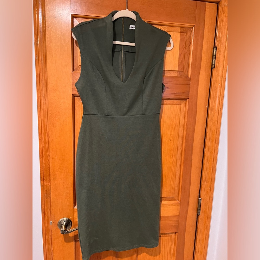 Almost Famous- Green Dress- Size L